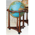 Lafayette 16" Illuminated Antique Ocean Heirloom Globe w/ Rolling Base